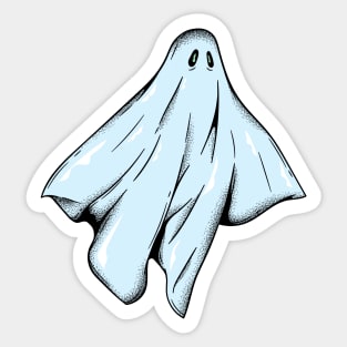 Lonely Ghost Sticker